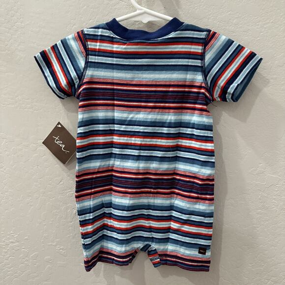 NWT Tea Collection Henley Shortie Romper - Picture 6 of 7